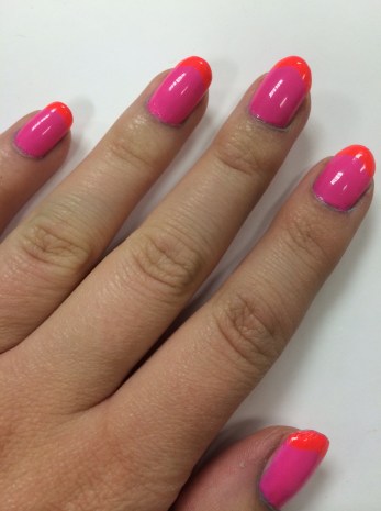 pink and orange overview