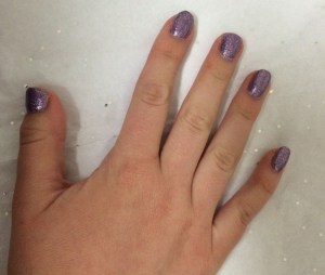 Please ignore my middle nail - I broke it in a desk drawer and it hasn't forgiven me. 