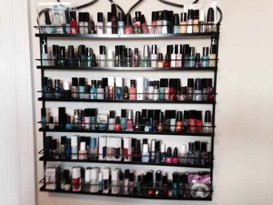 nail polish rack
